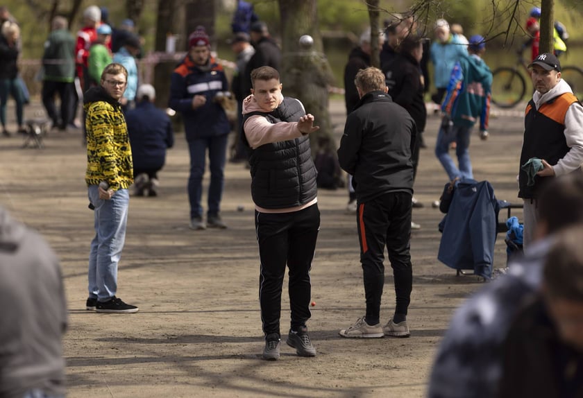 Puchar Polski Dubletów w grze w petankę w parku Południowym we Wrocławiu