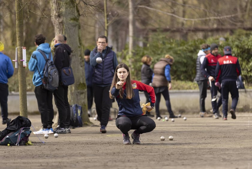 Puchar Polski Dubletów w grze w petankę w parku Południowym we Wrocławiu