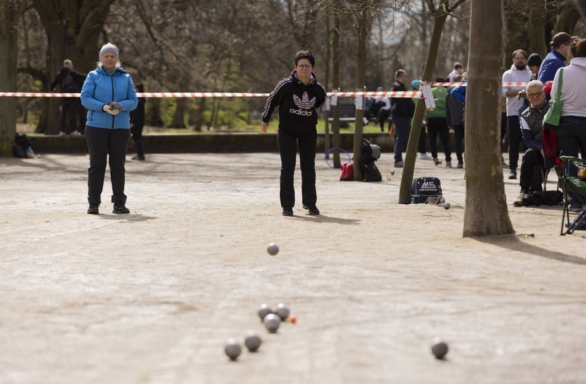 Puchar Polski Dubletów w grze w petankę w parku Południowym we Wrocławiu