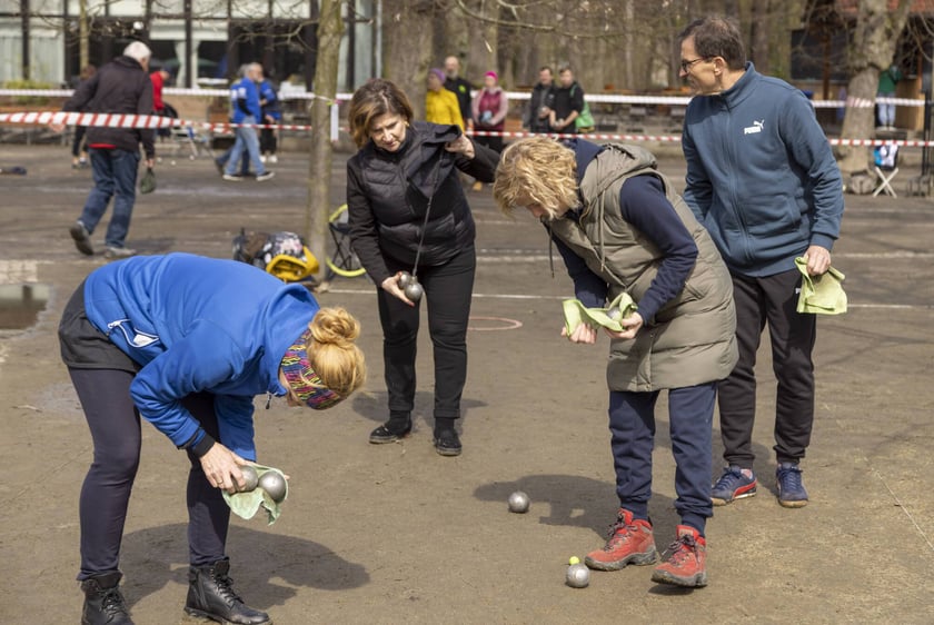 Puchar Polski Dubletów w grze w petankę w parku Południowym we Wrocławiu