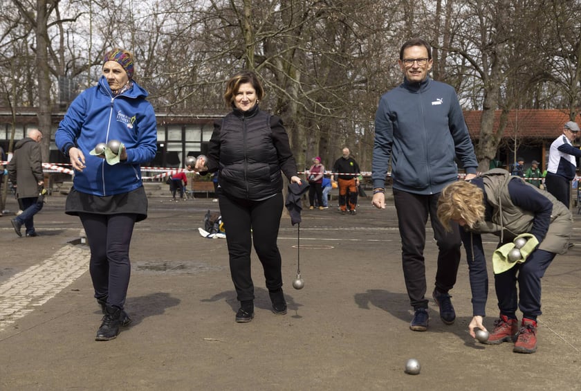 Puchar Polski Dubletów w grze w petankę w parku Południowym we Wrocławiu