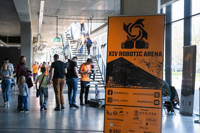 Robotic Arena 2023 na Politechnice Wrocławskiej