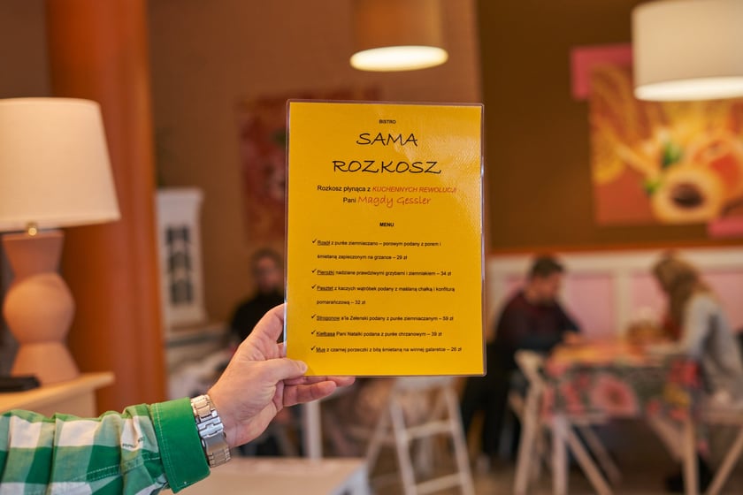 Bistro Sama Rozkosz przy ul. Zwycięskiej we Wrocławiu