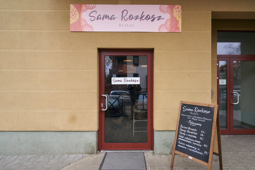 Bistro Sama Rozkosz przy ul. Zwycięskiej we Wrocławiu