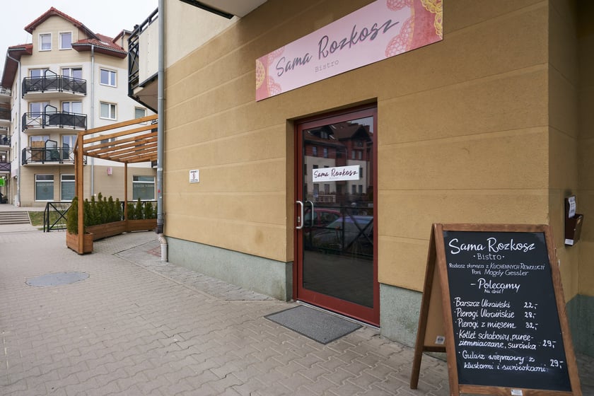 Bistro Sama Rozkosz przy ul. Zwycięskiej we Wrocławiu