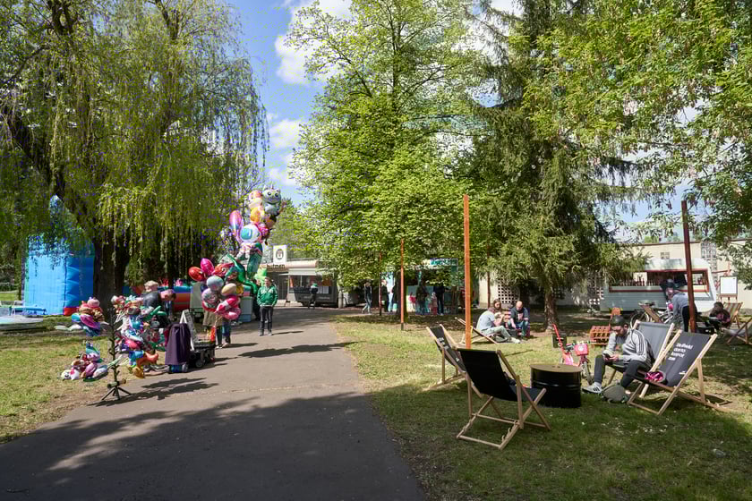 Iskra Park przy ul. Grabiszyńskiej
