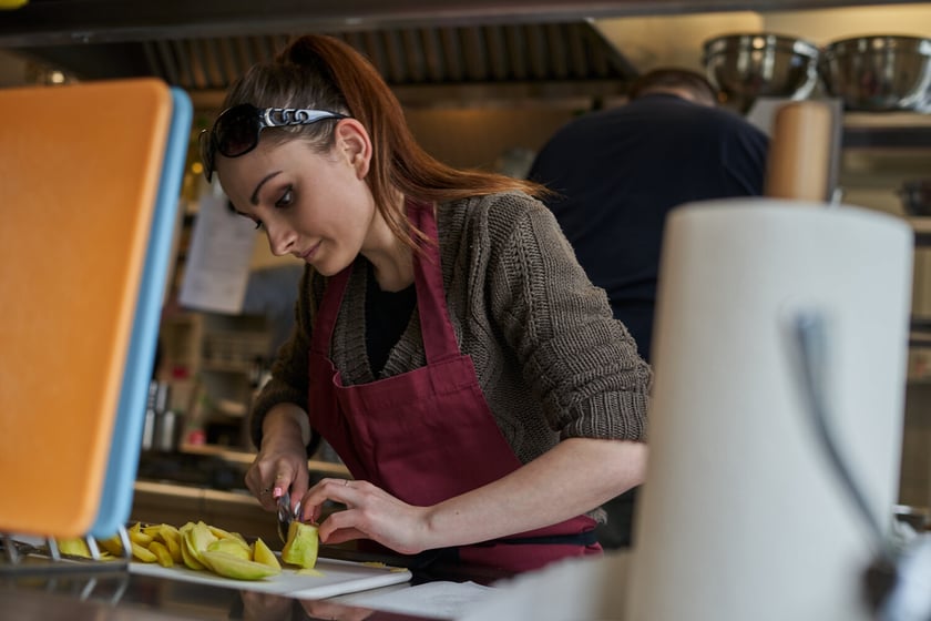 Ania gotuje wieprzowinę z mango