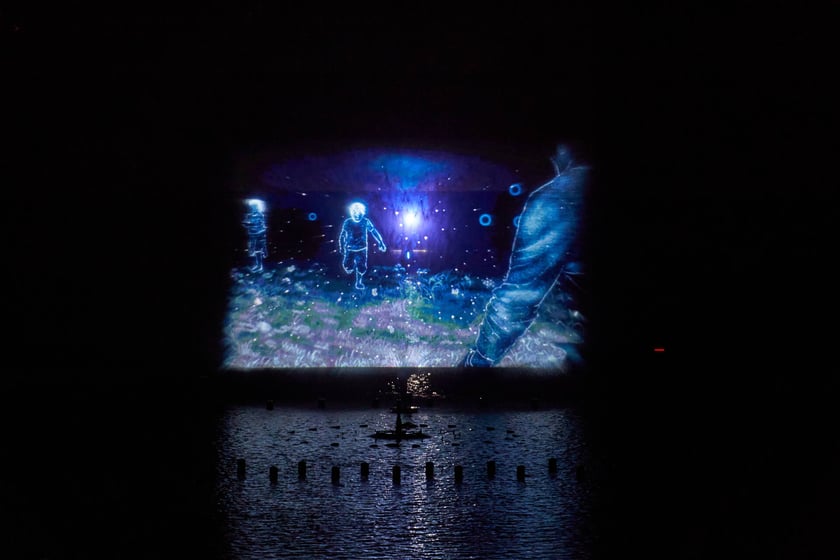 Pierwszy pokaz specjalny Fontanny Multimedialnej w sezonie 2023 - 5 maja 2023 r.