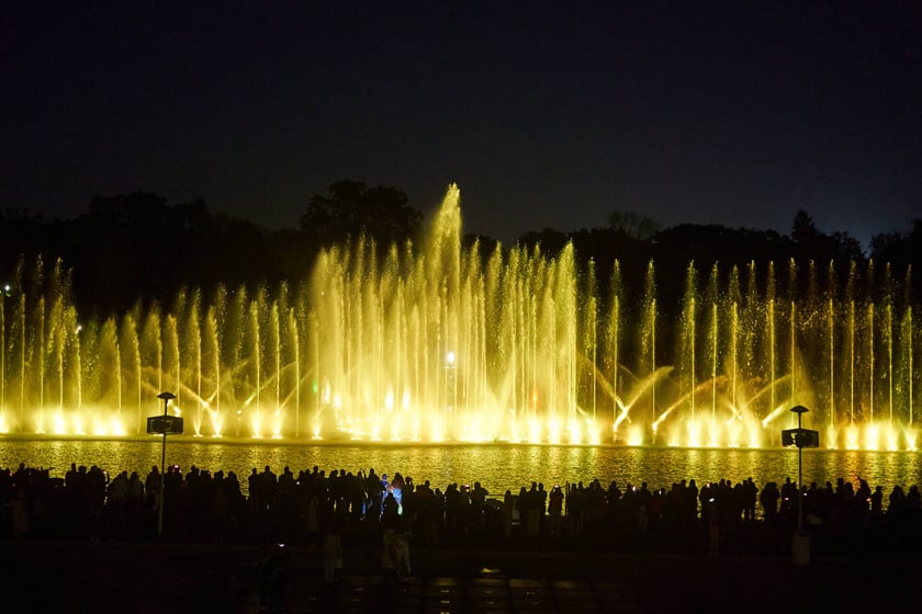 Pierwszy pokaz specjalny Fontanny Multimedialnej w sezonie 2023 - 5 maja 2023 r.