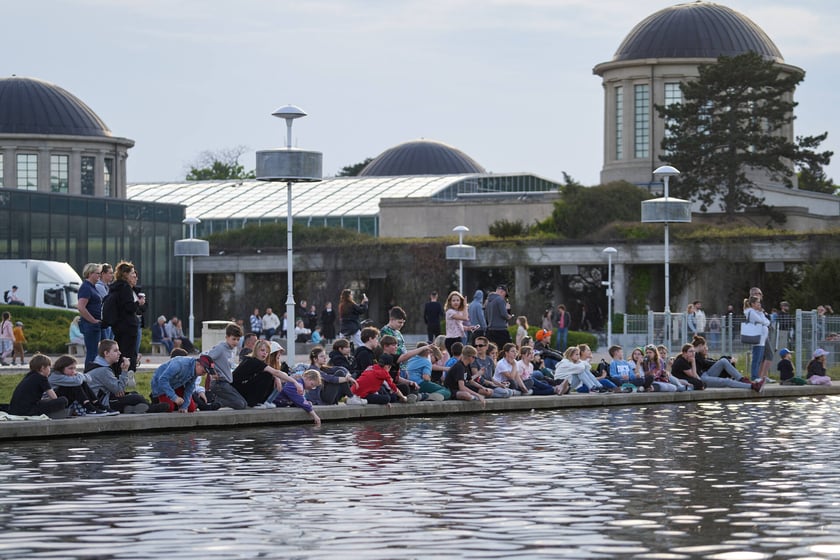 Pierwszy pokaz specjalny Fontanny Multimedialnej w sezonie 2023 - 5 maja 2023 r.