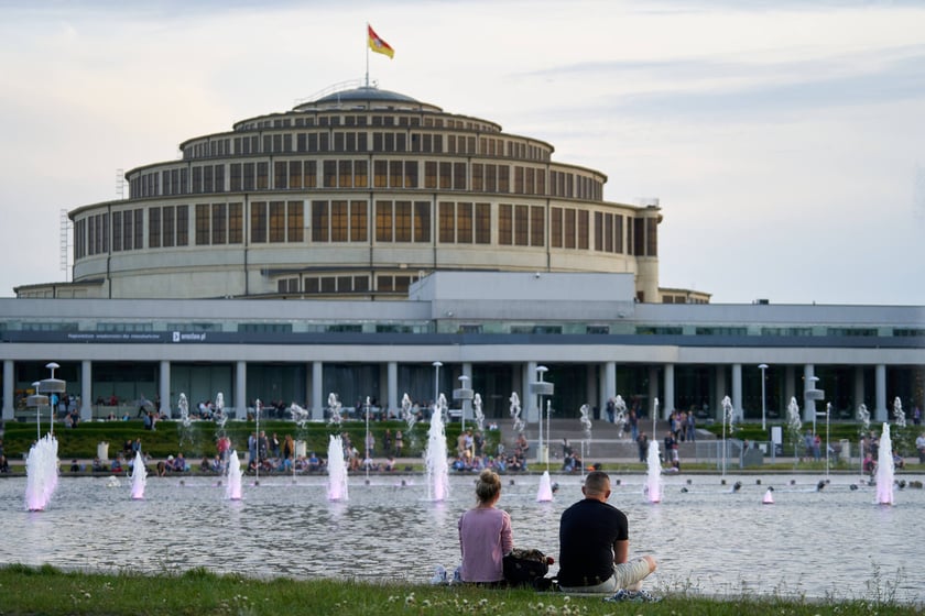 Pierwszy pokaz specjalny Fontanny Multimedialnej w sezonie 2023 - 5 maja 2023 r.