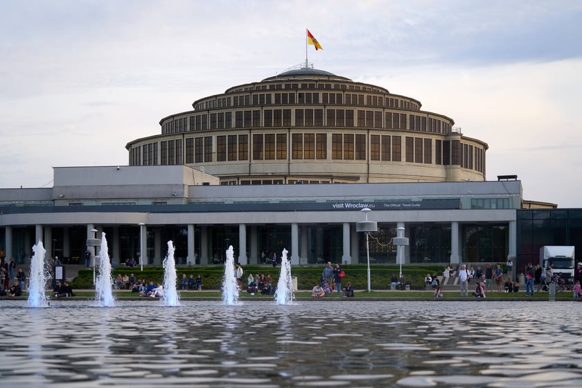 Pierwszy pokaz specjalny Fontanny Multimedialnej w sezonie 2023 - 5 maja 2023 r.