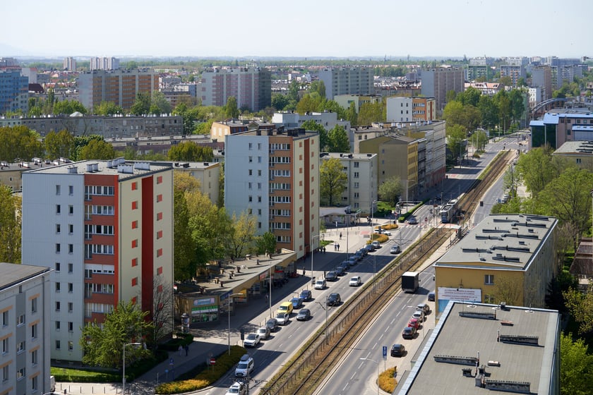 Wrocław z lotu ptaka