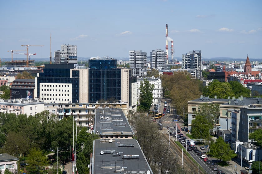 Wrocław z lotu ptaka