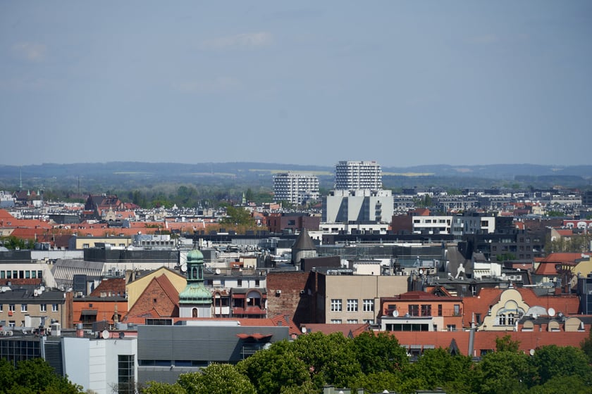 Wrocław z lotu ptaka