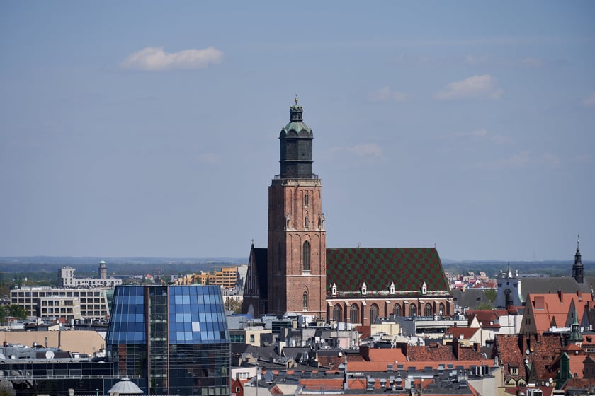 Wrocław z lotu ptaka