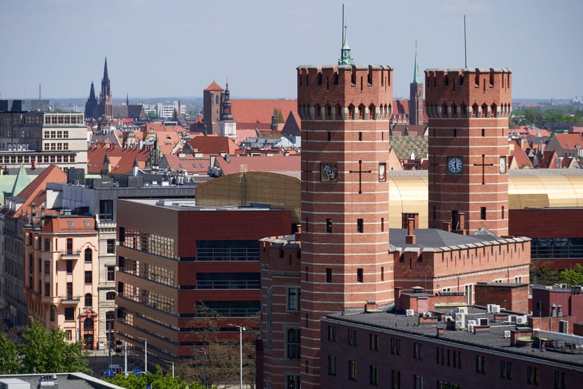 Wrocław z lotu ptaka