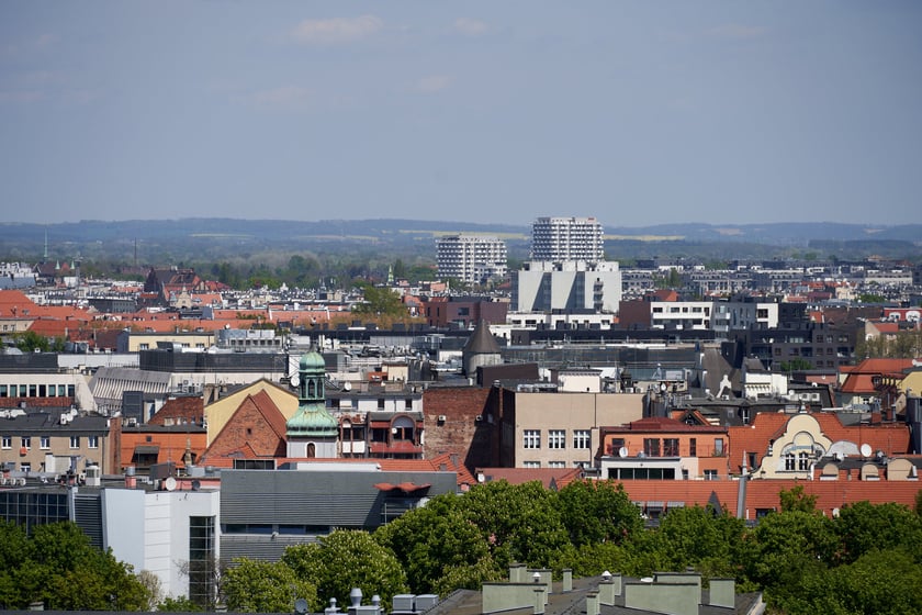 Wrocław z lotu ptaka