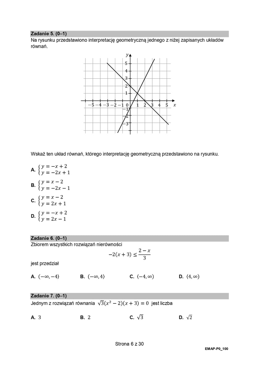 Arkusza maturalny - matematyka_formula_2015