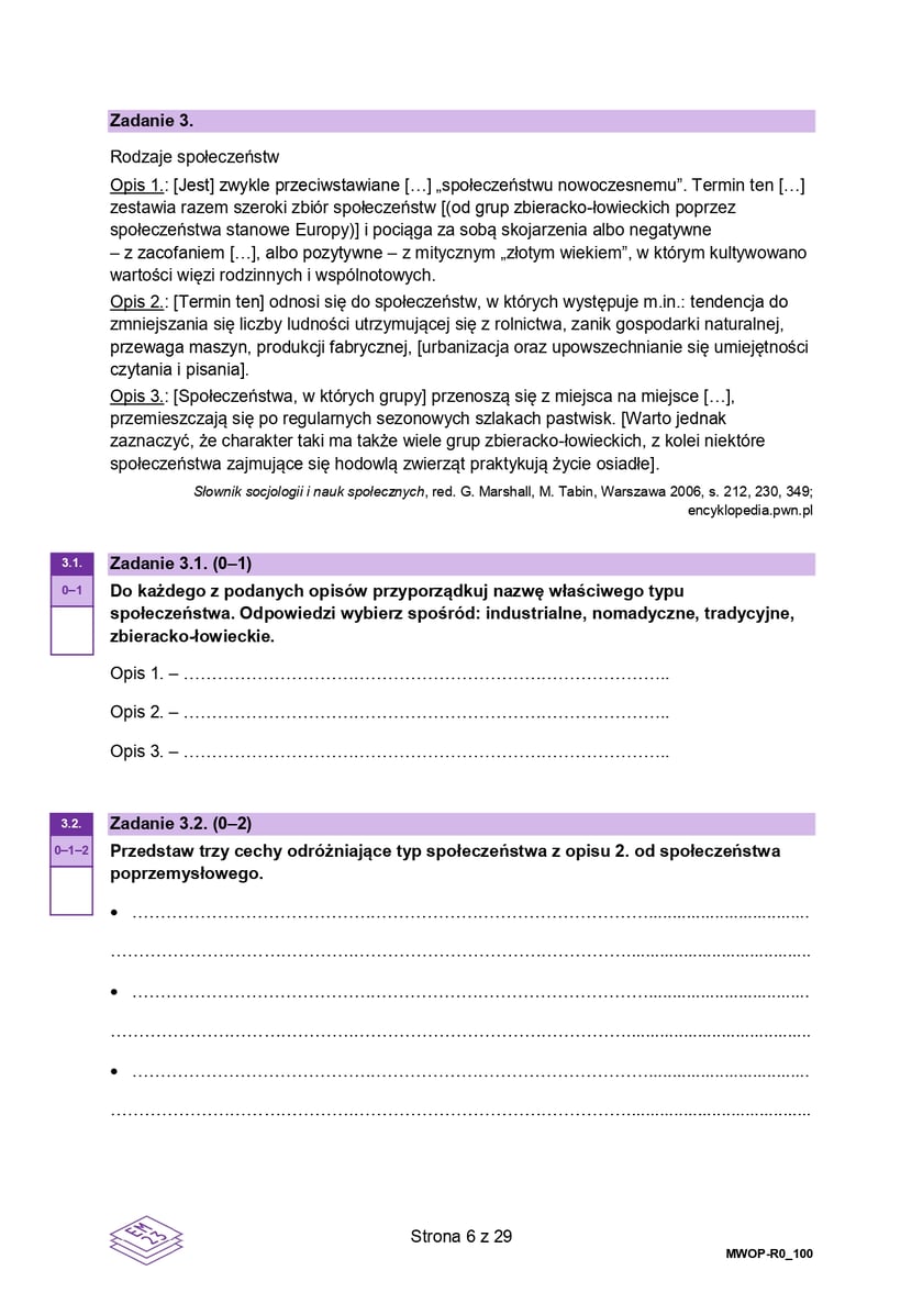 Matura z WOS-u na poziomie rozszerzonym (formuła 2023)