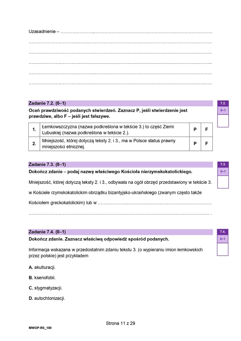 Matura z WOS-u na poziomie rozszerzonym (formuła 2023)