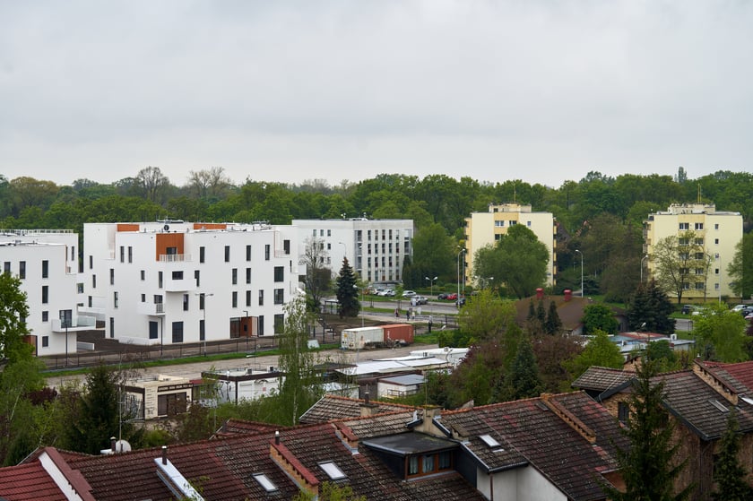 Bartoszowice z lotu ptaka
