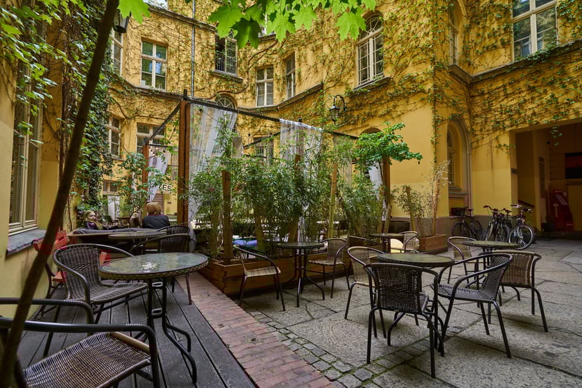 Podw&oacute;rko kamienicy przy pl. Solnym 14