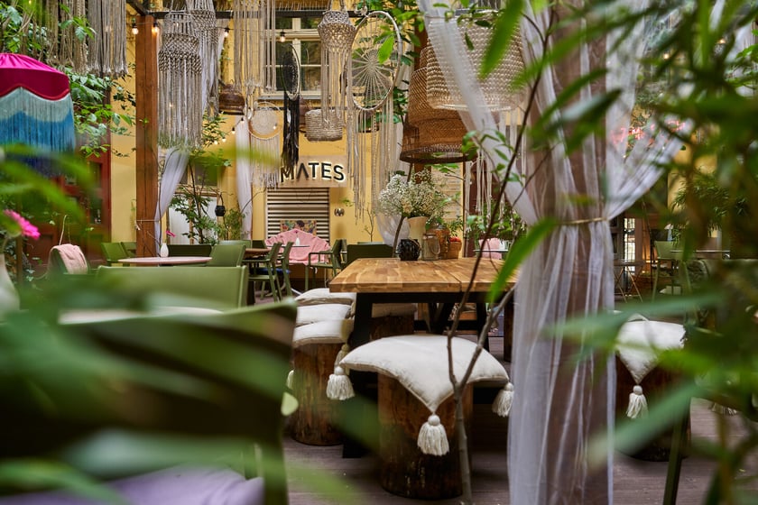 Podw&oacute;rko kamienicy przy pl. Solnym 14