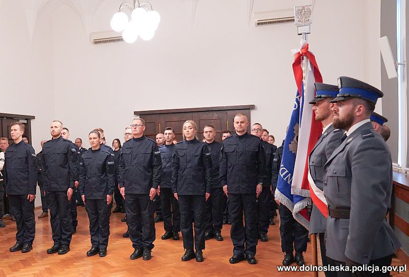 Ślubowanie nowych policjantów, Wrocław, 15.05.2023