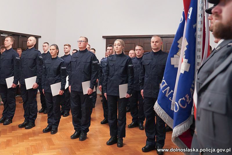 Ślubowanie nowych policjantów, Wrocław, 15.05.2023