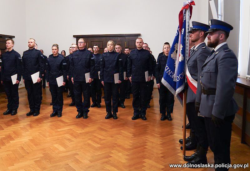 Ślubowanie nowych policjantów, Wrocław, 15.05.2023
