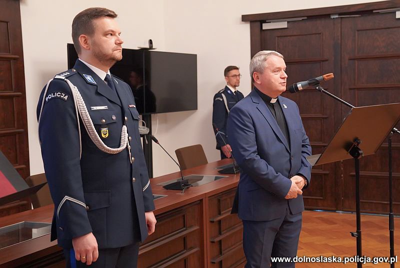 Ślubowanie nowych policjantów, Wrocław, 15.05.2023