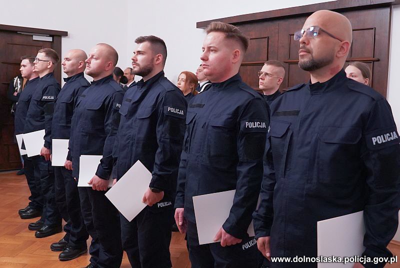 Ślubowanie nowych policjantów, Wrocław, 15.05.2023