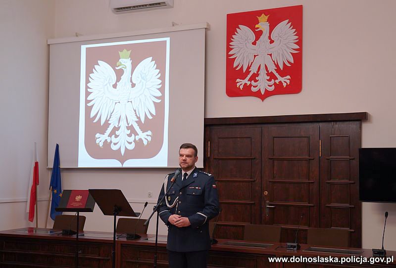 Ślubowanie nowych policjantów, Wrocław, 15.05.2023