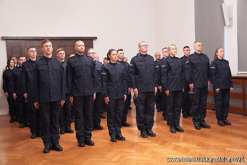 Ślubowanie nowych policjantów, Wrocław, 15.05.2023