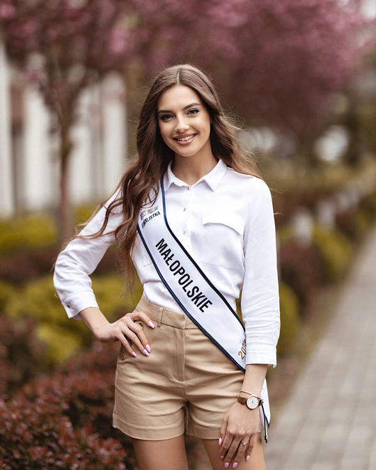 Kandydatki do Miss Polski 2023. Aleksandra Budnik, woj. małopolskie