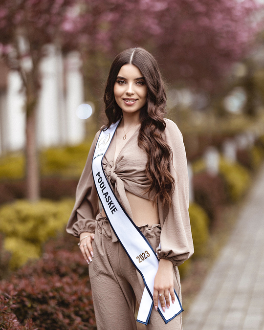 Kandydatki do Miss Polski 2023. Oliwia Łapińska, woj. podlaskie
