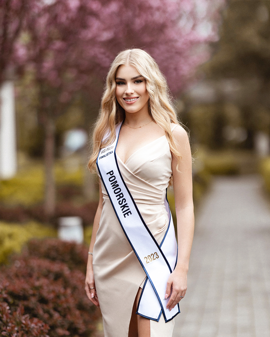 Kandydatki do Miss Polski 2023. Emilia Majewska, woj. pomorskie