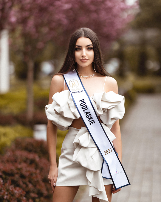 Kandydatki do Miss Polski 2023. Weronika Sienkiewicz, woj. podlaskie