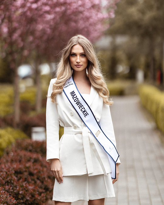 Kandydatki do Miss Polski 2023. Dominika Saniaszek, woj. mazowieckie