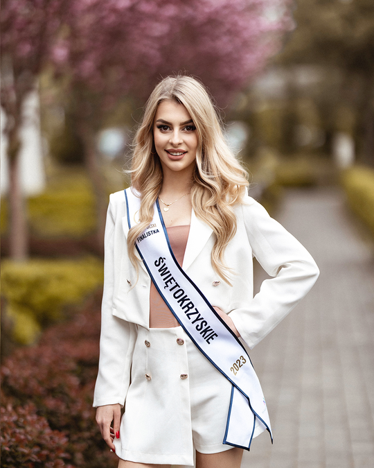 Kandydatki do Miss Polski 2023. Kamila Wzorek, woj. świętokrzyskie