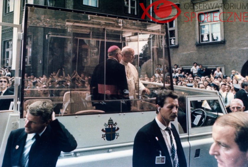 wizyta papieża Jana Pawła II we Wrocławiu 21.06.1983