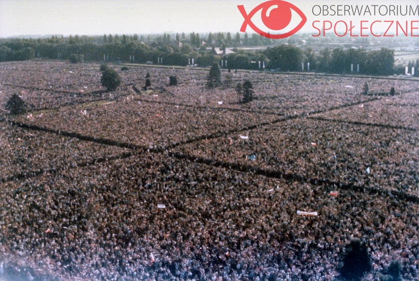 wizyta papieża Jana Pawła II we Wrocławiu 21.06.1983
