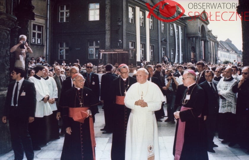 wizyta papieża Jana Pawła II we Wrocławiu 21.06.1983