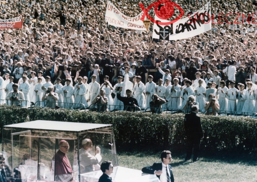 wizyta papieża Jana Pawła II we Wrocławiu 21.06.1983