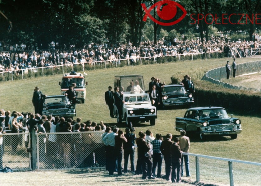 wizyta papieża Jana Pawła II we Wrocławiu 21.06.1983