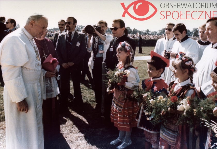 wizyta papieża Jana Pawła II we Wrocławiu 21.06.1983