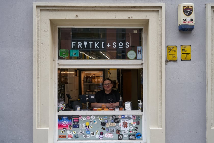 Frytki + SOS, ul. Świętego Antoniego