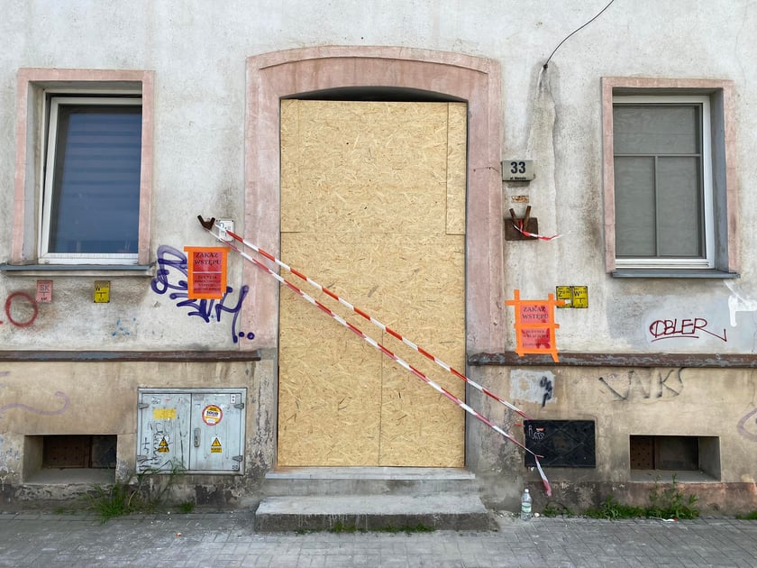 Kamienica przy ul. Worcella, w której doszło do wybuchu gazu