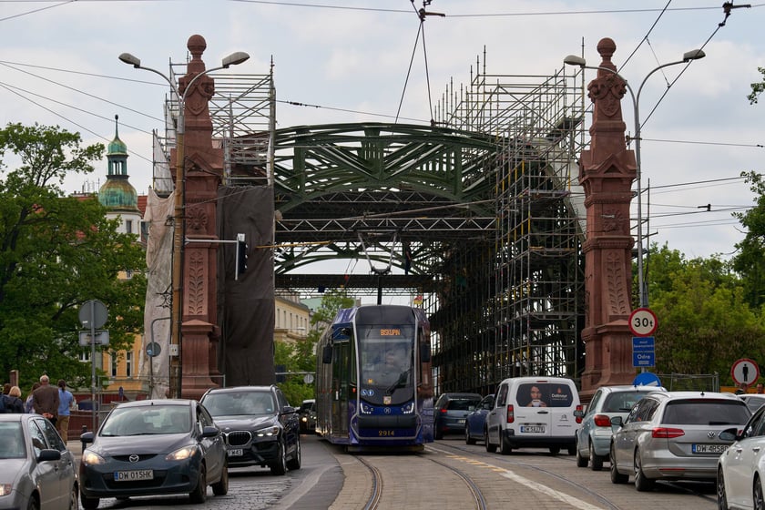 Remont mostu Zwierzynieckiego - 25 maja 2023 r.